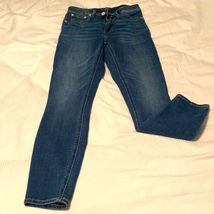 Lucky brand blue denim skinny jeans